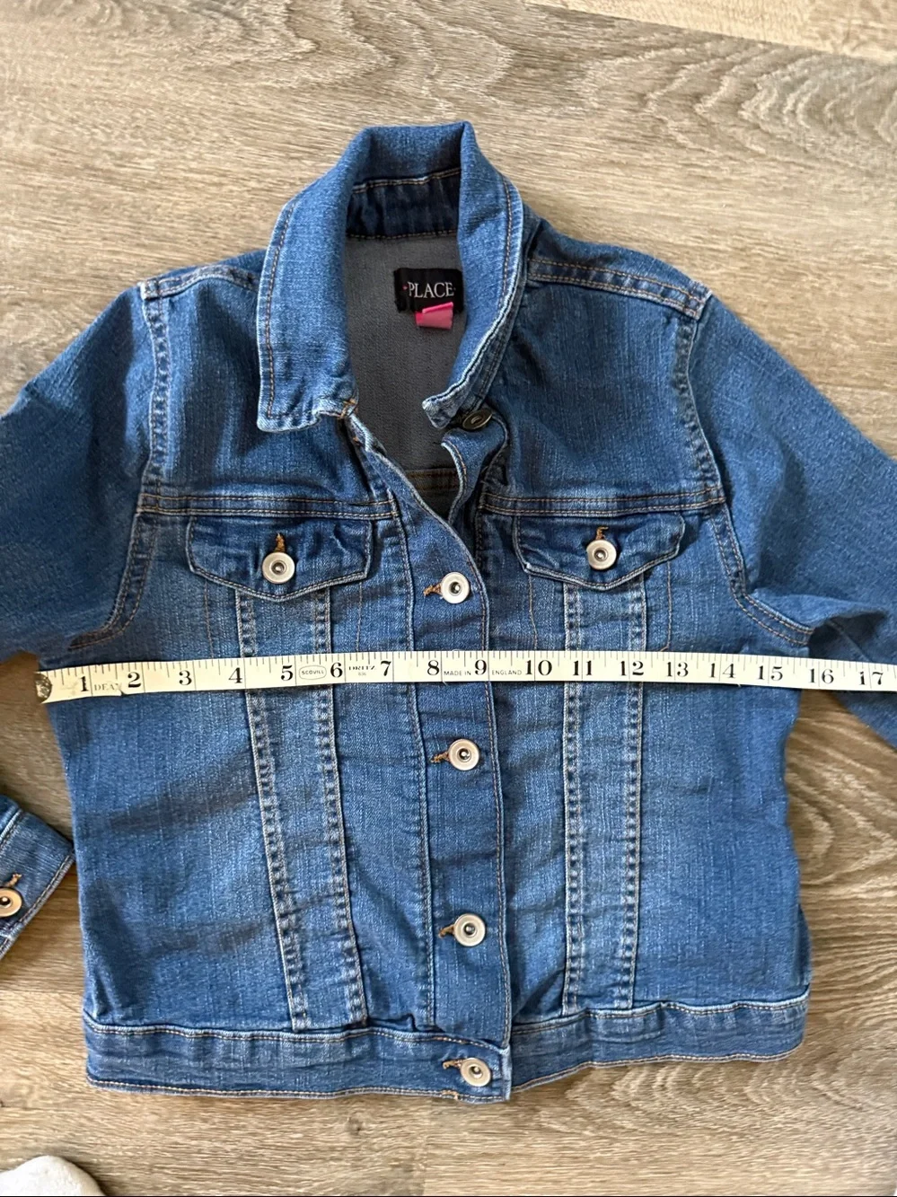 The Children's Place Medium Blue Denim Jacket. Classic and like new